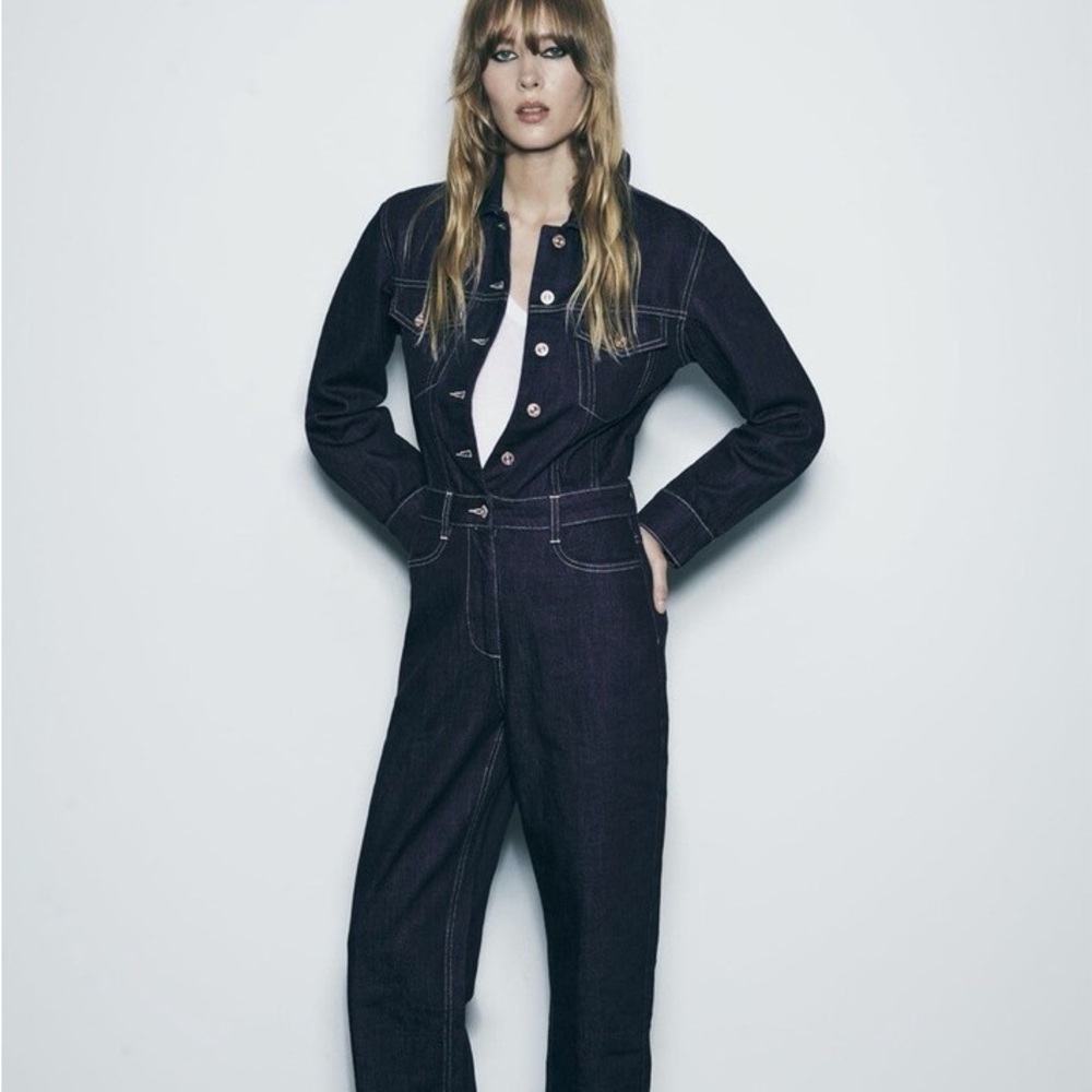 Zara Indigo Denim Jacket